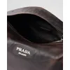 Chic Prada Barrel Bags In Suede And Leather For Fashion - Forward Styling #A49961