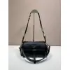Prada Brown Leather Crossbody Bag 1BD394 #A55691