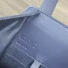 Loewe Navy Leather Bucket Bag With Adjustable Strap For Effortless Everyday Elegance #A50042 Loewe Navy Leather Bucket Bag With Adjustable Strap For Effortless Everyday Elegance #A50042