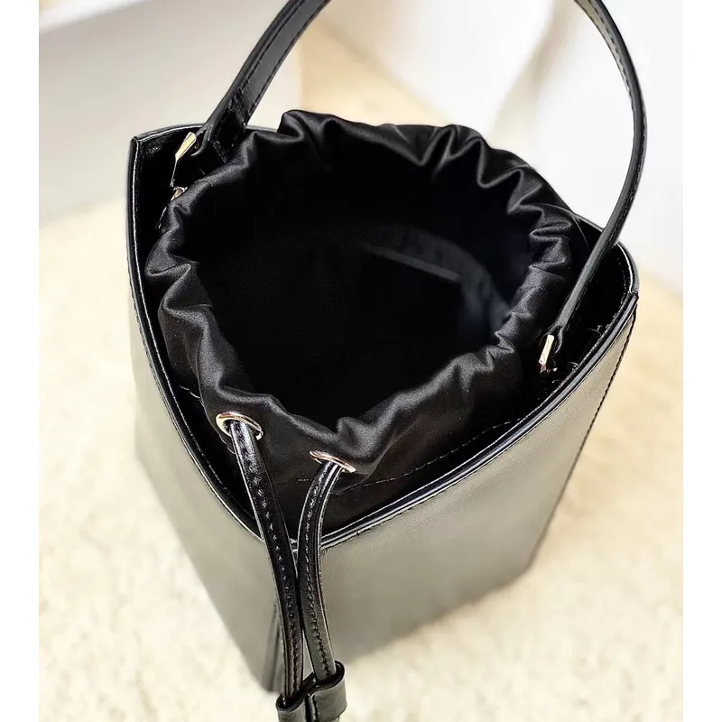 Givenchy Two Tone Leather Bucket Bags With Drawstring Closure #A52345