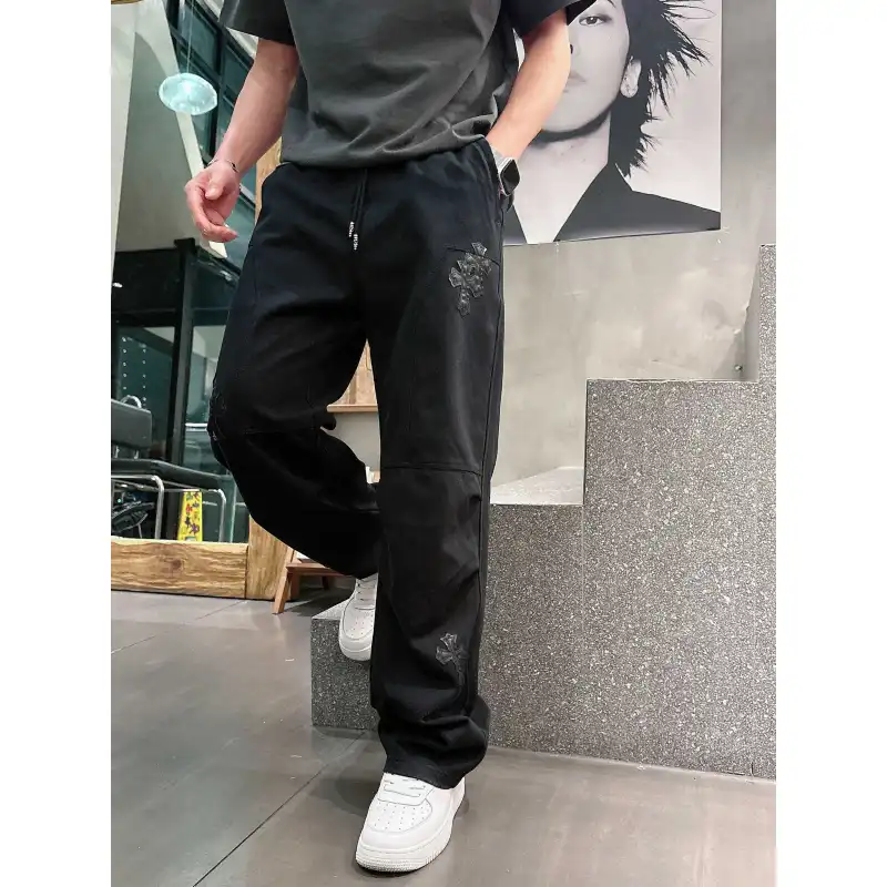 Chrome Hearts Pants for Chrome Hearts long pants for men #A60779