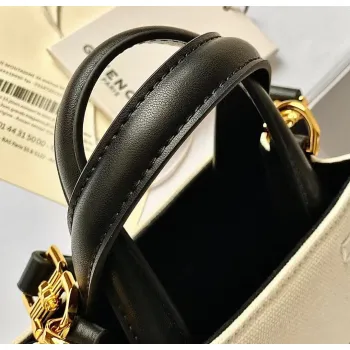 Givenchy Mini Canvas Tote Bag, 17 x 15 x 5 cm #A63234