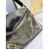 Givenchy Black Leather Shoulder Bag With Signature Hardware #A52355