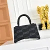 Balenciaga x Gucci Hourglass GG Canvas Bag 19x8x21cm #A64983