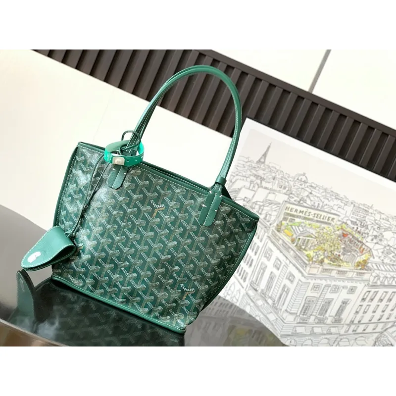 Goyard The mini bag  leather version  iconic Saint Louis bag  Mini  Bag #A59350