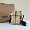 Burberry Vintage Check Crossbody Bag With Adjustable Strap For Classic Style size:16×4×20cm #A54099