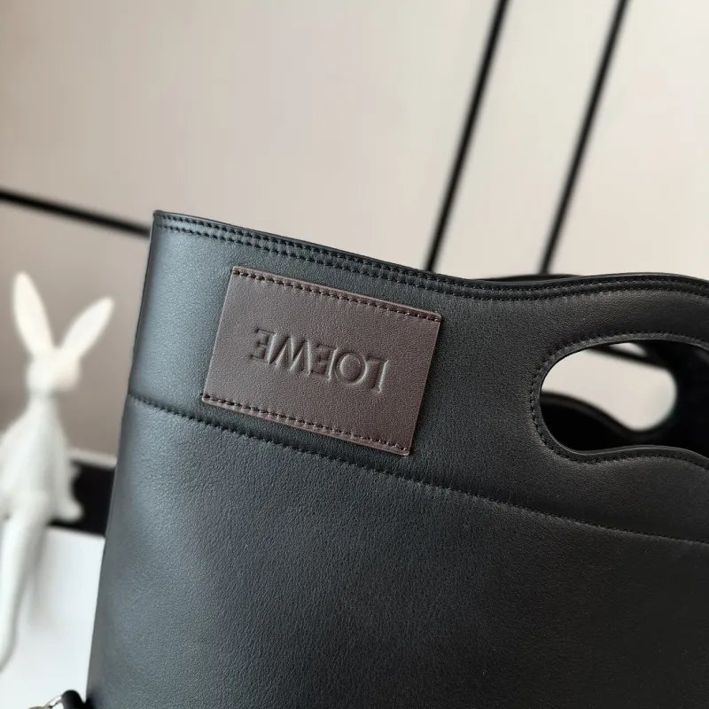 Loewe Bobby Leather Foldable Tote Shoulder Bag 47.5x38x9.5cm #A64990