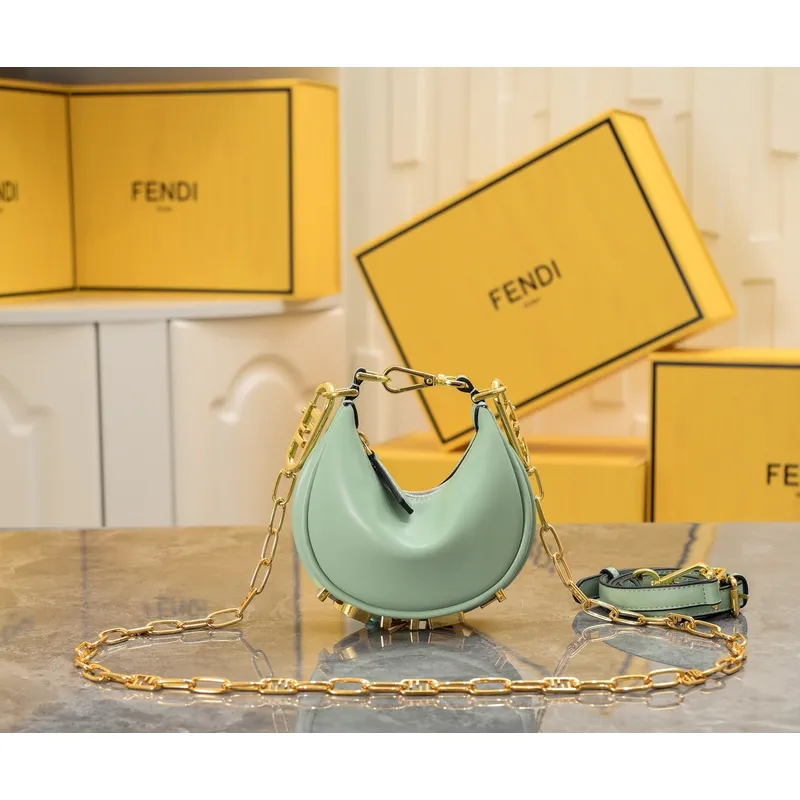 Fendi Crescent Shape Bag #A40854