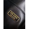 Prada Re-Edition Bucket Bag (4 Colors) – Red/Black/White/Brown Fabric with Gold-Tone Chain & Triangle Logo #A59177 Prada Re-Edition Bucket Bag (4 Colors) – Red/Black/White/Brown Fabric with Gold-Tone Chain & Triangle Logo #A59177