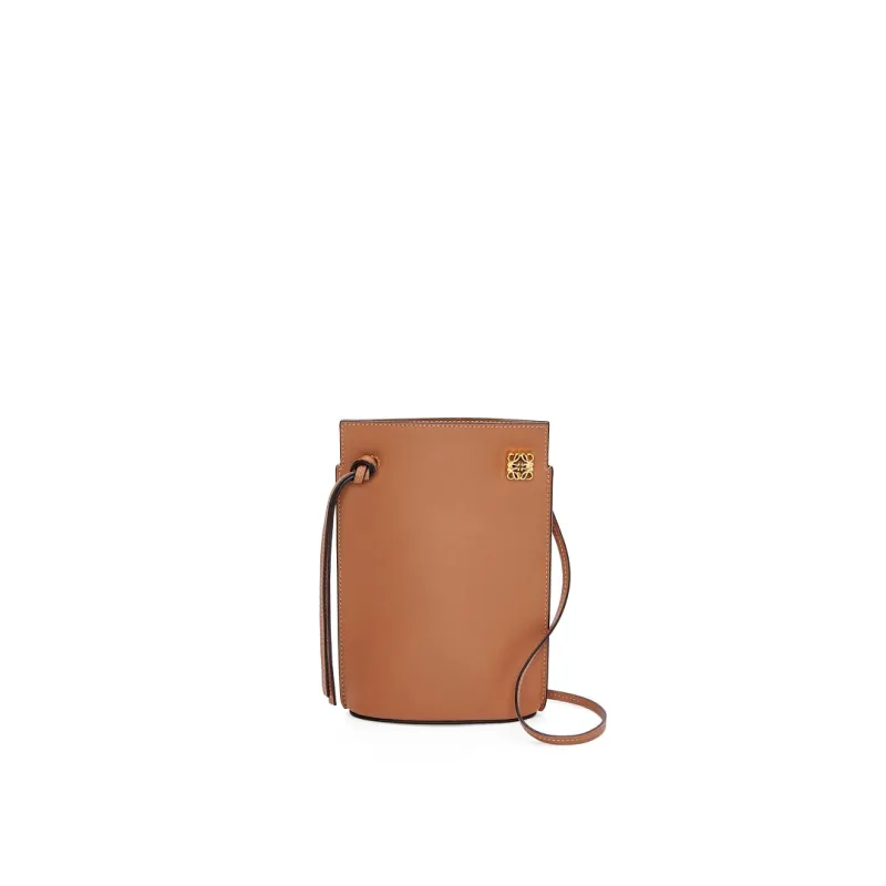 Loewe Anagram Calfskin Crossbody Bucket Bag 21×15×5cm #A65009