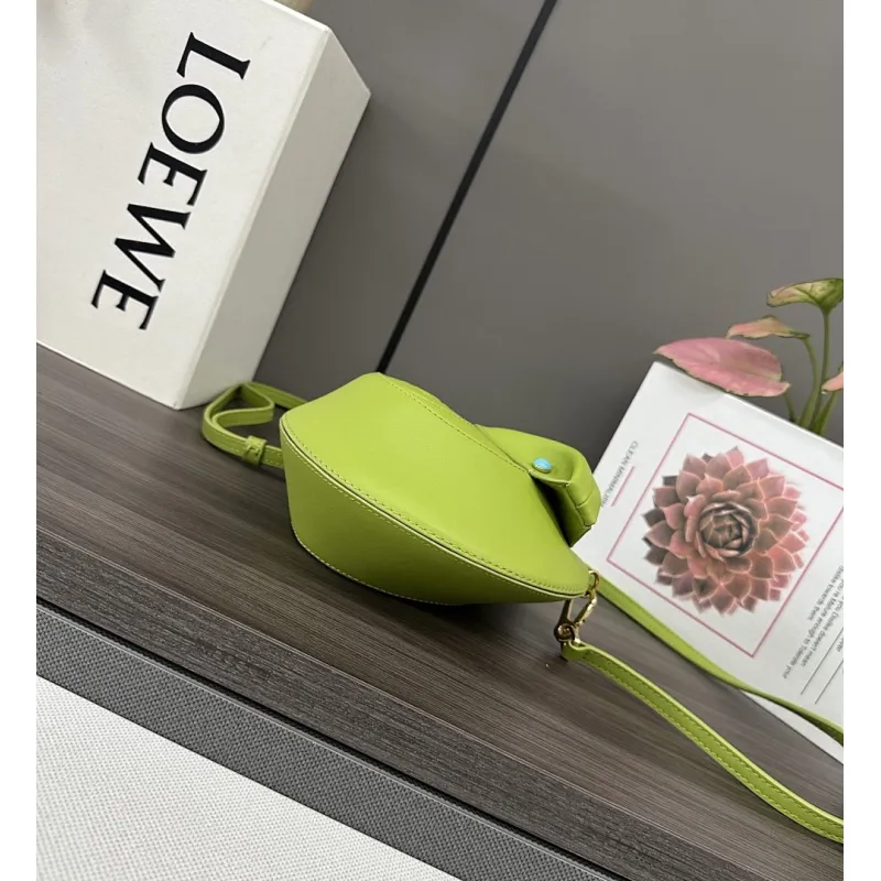 Loewe Snake Anagram Leather Mini Bag 18x10.5x18cm #A63847