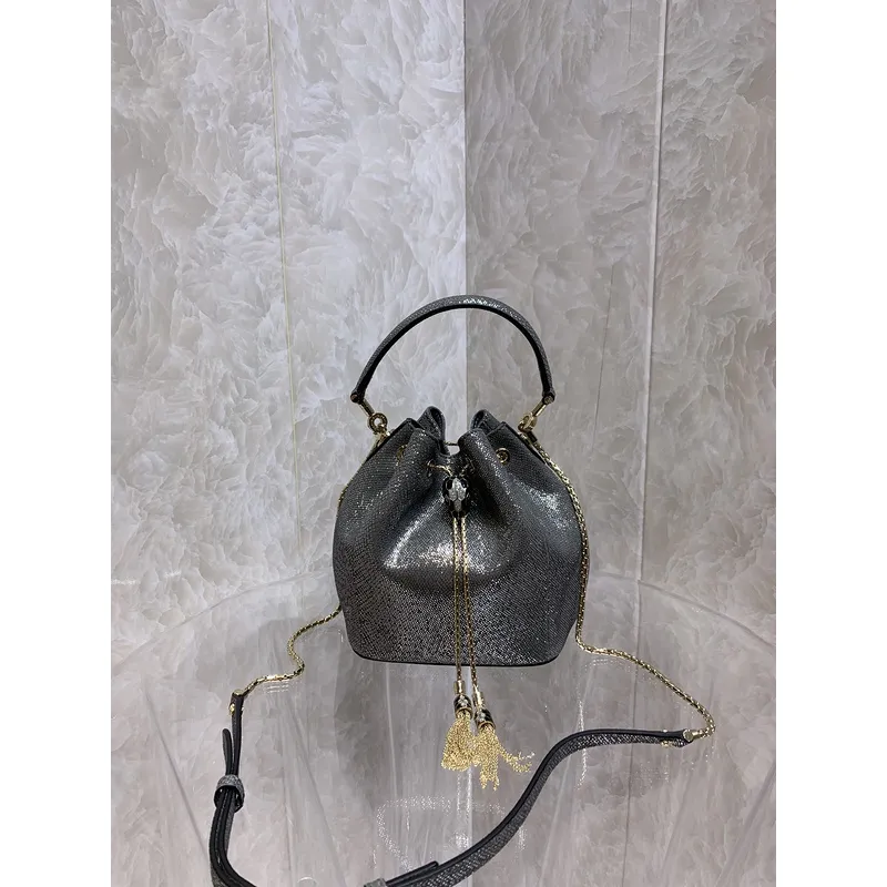 Bvlgari Serpenti Bucket Bag Collection In Distinctive Hues And Textures #A51662