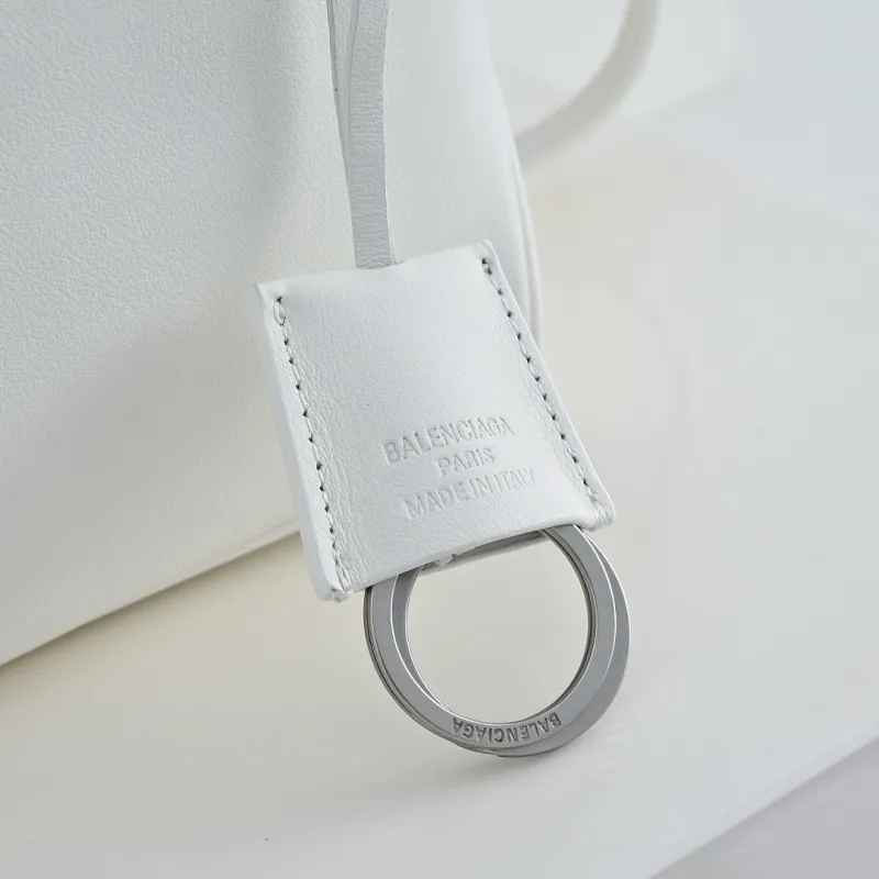 Balenciaga Rodeo Soft Leather Handbag Silver Buckle 35x23x11cm  #A64962
