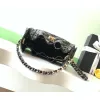 Chanel Hobo Shoulder Bag  Hippie Style Vintage Gold Coin Button Drawstring Bucket Bag #A59440