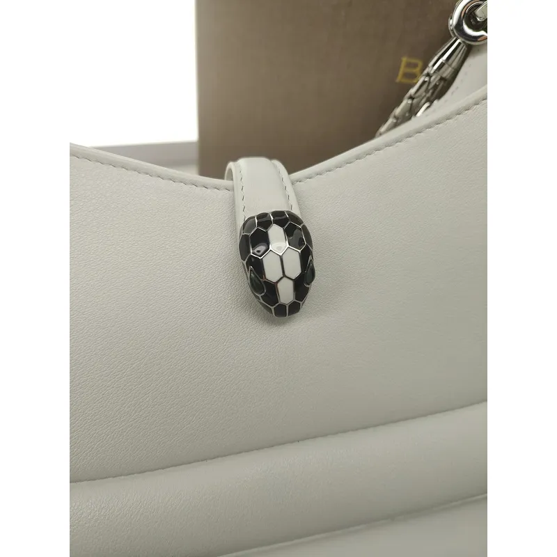 Bvlgari Serpenti Handbag Collection In Vibrant Colors And Chain Detailing #A51659
