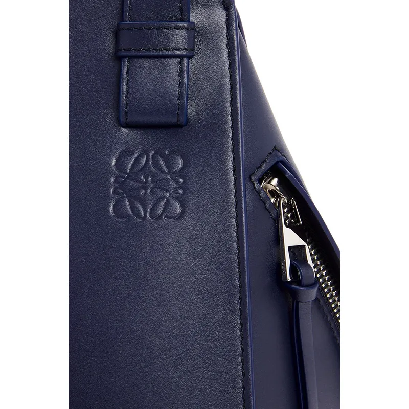 Loewe Navy Leather Bucket Bag With Adjustable Strap For Effortless Everyday Elegance #A50042 Loewe Navy Leather Bucket Bag With Adjustable Strap For Effortless Everyday Elegance #A50042