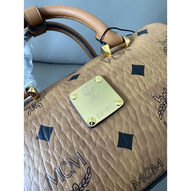 MCM Boston Pillow Bags High Quality  #A47940