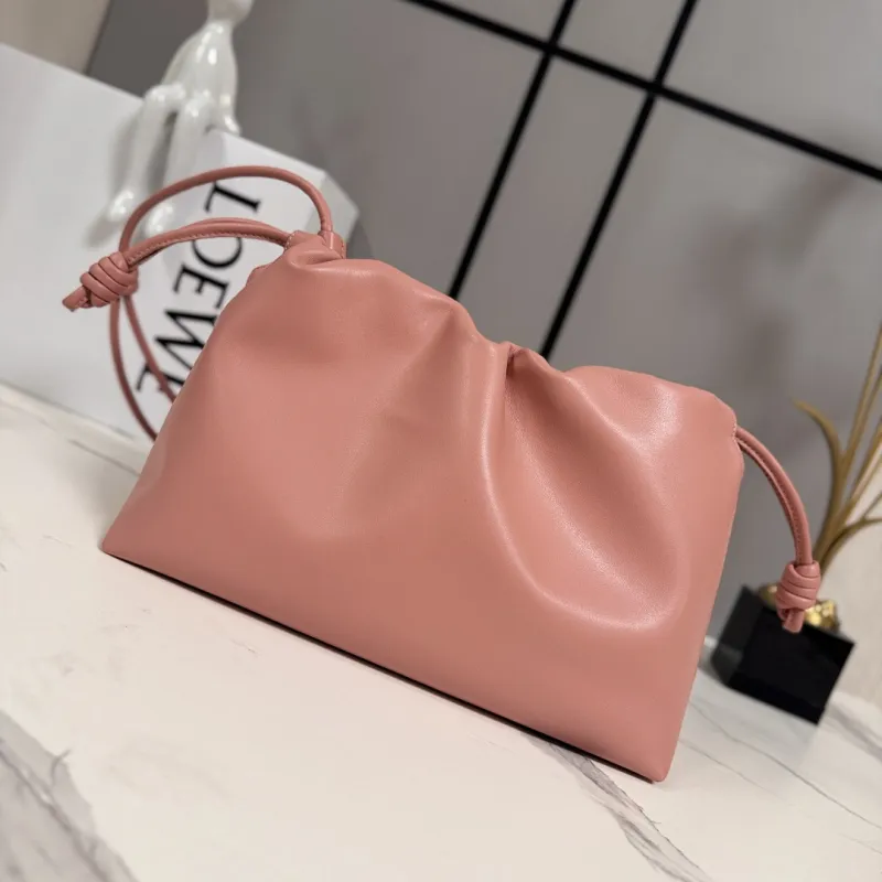 Loewe Flamenco Purse Nappa Leather Shoulder Bag, 30 x 10.5 x 20 cm #A63232