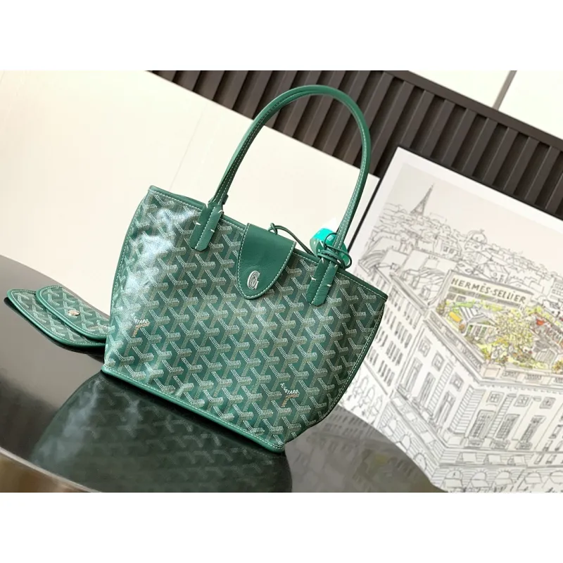 Goyard The mini bag  leather version  iconic Saint Louis bag  Mini  Bag #A59350