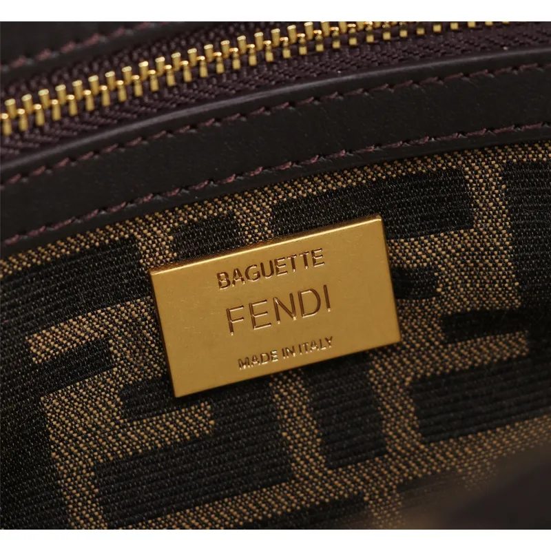 Fendi Handbag Iconic Baguette Size:24x14x7cm #A49096 Fendi Handbag Iconic Baguette Size:24x14x7cm #A49096