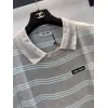 MIUMIU Monogram Knit Short Sleeve Crew Neck Blouse #A63661