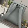 Loewe Puzzle Backpack In Light Gray Pebbled Leather With Signature Design #A50978