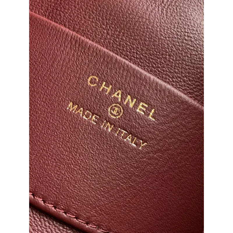 Chanel 26S Quilted Drawstring Bucket Bag, 17 x 22 x 8 cm #A63225