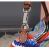 Miu Miu Crochet Hobo Bags: Colorful, Handcrafted Style Statements size:25.5×14×10cm #A53542