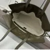 Loewe Large Flamenco Nappa Leather Drawstring Tote 38x29x14cm #A63866