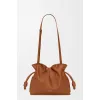 Loewe Flamenco Nappa Leather Drawstring Bag 30x24.5x10.5cm #A63852