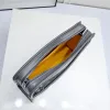 Goyard Canvas Clutch with Leather Trim #A45656 Goyard Canvas Clutch with Leather Trim #A45656