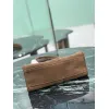 Prada Brown Suede Handbag 1BG580  #A55278