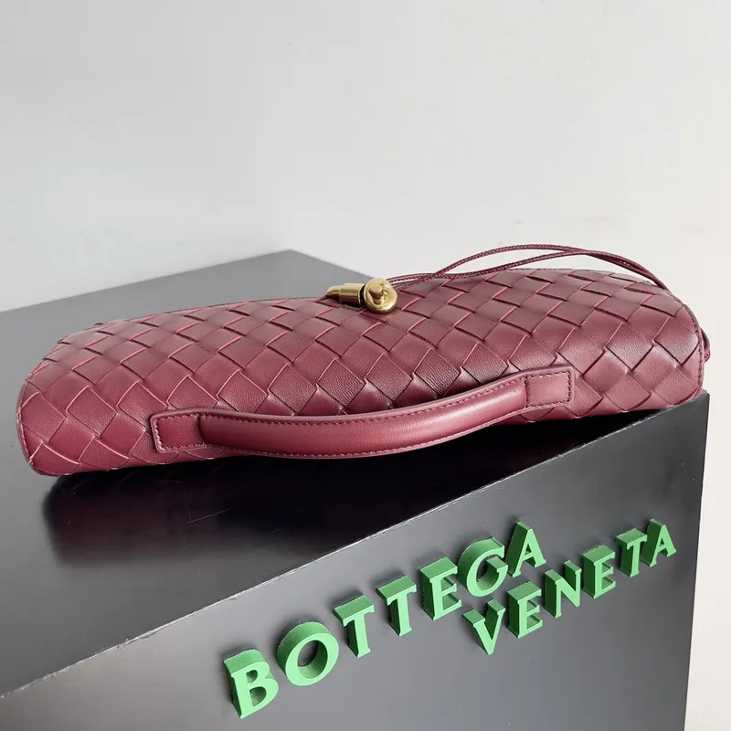 Bottega Veneta Leather Clutch with Knot Closure #A45659 Bottega Veneta Leather Clutch with Knot Closure #A45659