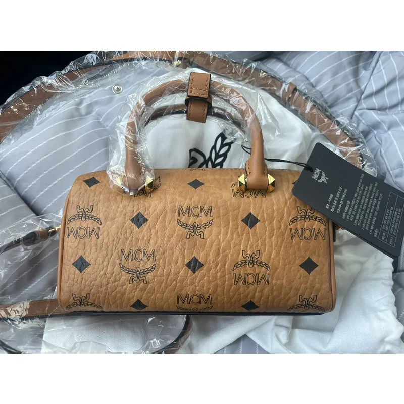 MCM Boston Pillow Bags High Quality  #A47940