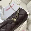 Chanel Coco Handle Caviar Leather Shoulder Bag 32cm #A64994