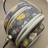 Gucci GG Canvas Mini Backpack With Colorful Cartoon Character Prints #A52727