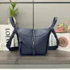 Loewe Navy Leather Bucket Bag With Adjustable Strap For Effortless Everyday Elegance #A50042 Loewe Navy Leather Bucket Bag With Adjustable Strap For Effortless Everyday Elegance #A50042