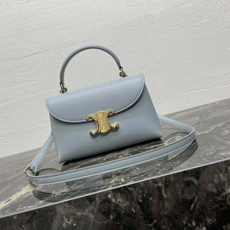 CELINE TEEN NINO BAG IN SMOOTH SATINATED CALFSKIN #A49608