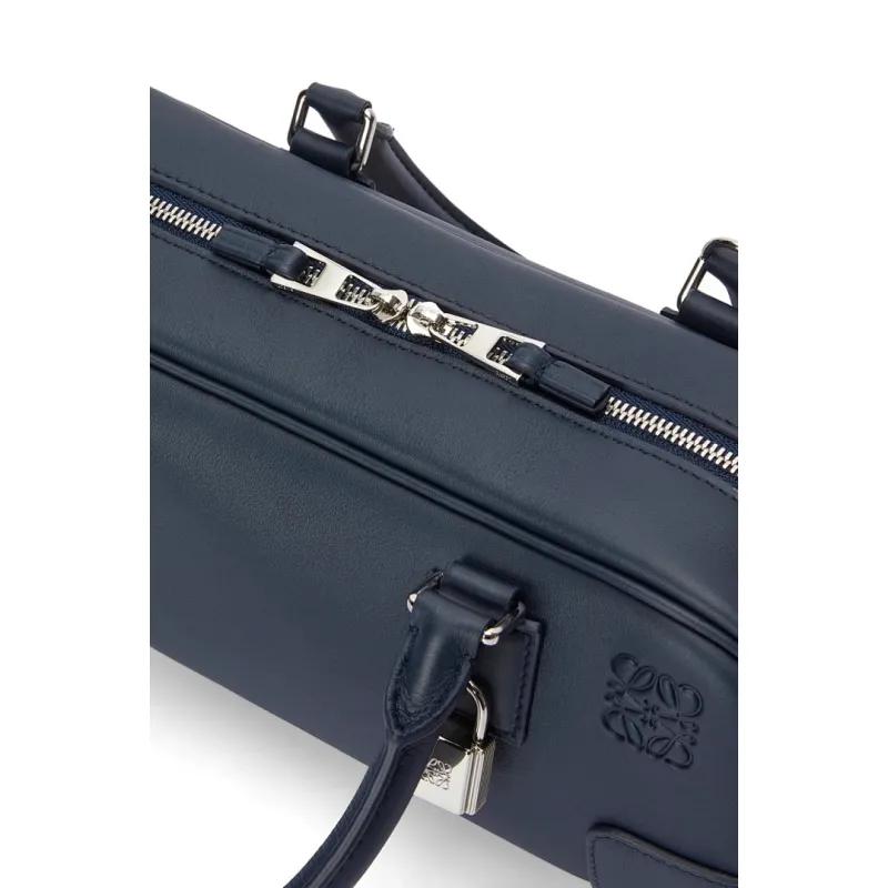 Loewe Amazona 23 Cropped Leather Bowling Bag 23x10x11CM #A63854