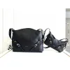 Givenchy Black Leather Shoulder Bags With Distinctive Metal Accents For Fashionistas #A52343
