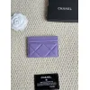 Chanel card holder with chain detail. #A45548