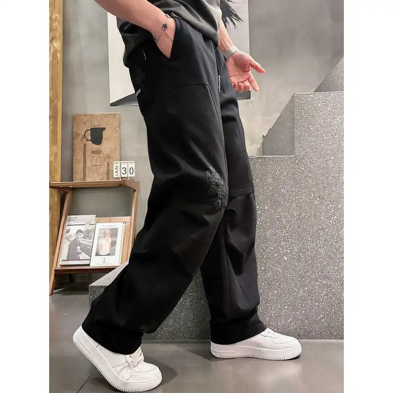 Chrome Hearts Pants for Chrome Hearts long pants for men #A60779