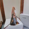 Celine Triomphe Canvas And Leather Handbag For Timeless Sophistication In Daily Use Description #A50044