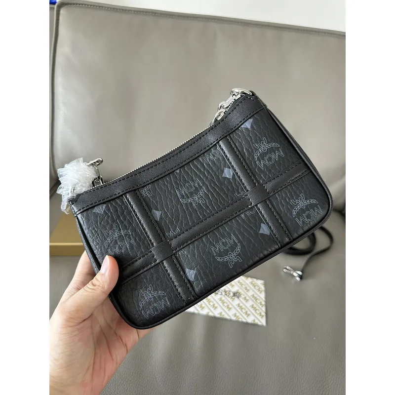 MCM Visetos Nappa Mini Delmy Chain Shoulder Bag Size:12.5x21.0x5.0cm #A49132 MCM Visetos Nappa Mini Delmy Chain Shoulder Bag Size:12.5x21.0x5.0cm #A49132