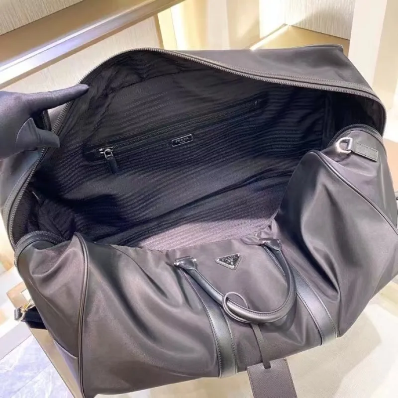 Prada Black Travel Duffle Bag 208 #A55689
