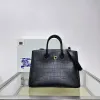 Burberry - Inspired Structured Handbags in Multiple Colors and Textures size:30×13×24cm #A53906