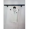 Chanel Monogram Knit Short Sleeve Crew Neck Blouse #A63660