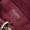 D-ior Lady D-Joy Handbag Wine #A57295