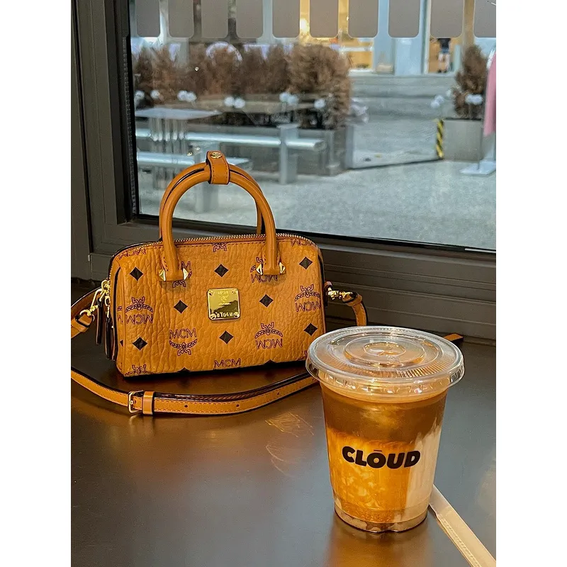 MCM Boston Pillow Bags High Quality  #A47940