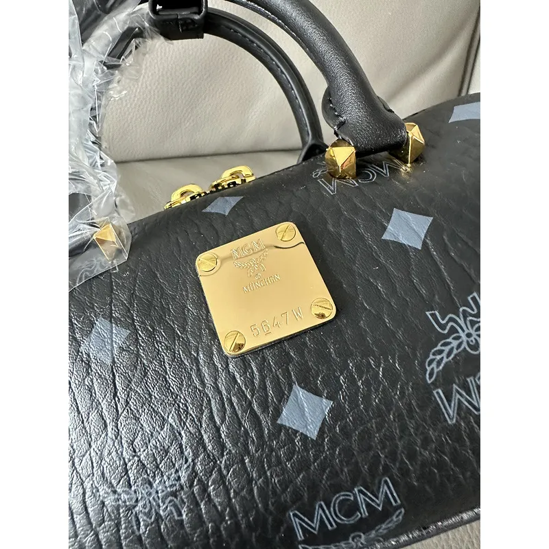 MCM Boston Pillow Bags High Quality  #A47940